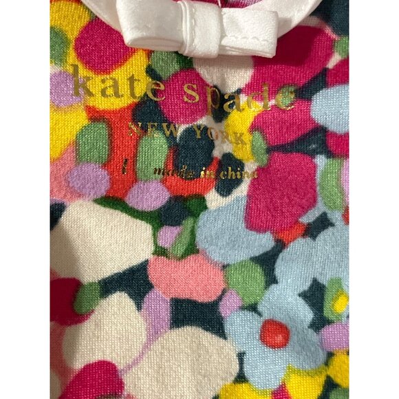 KATE SPADE Floral 2 Piece Pajama Set Multicolor size Large - Picture 4 of 15